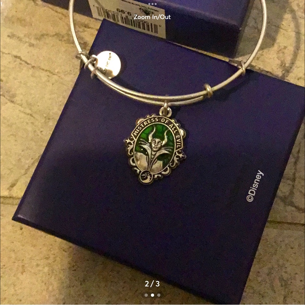 Alex and Ani Mistress of All Evil Maleficent Bracelet